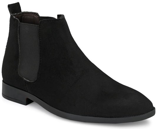 AFROJACK mens Chelsea boot,Black,9 UK