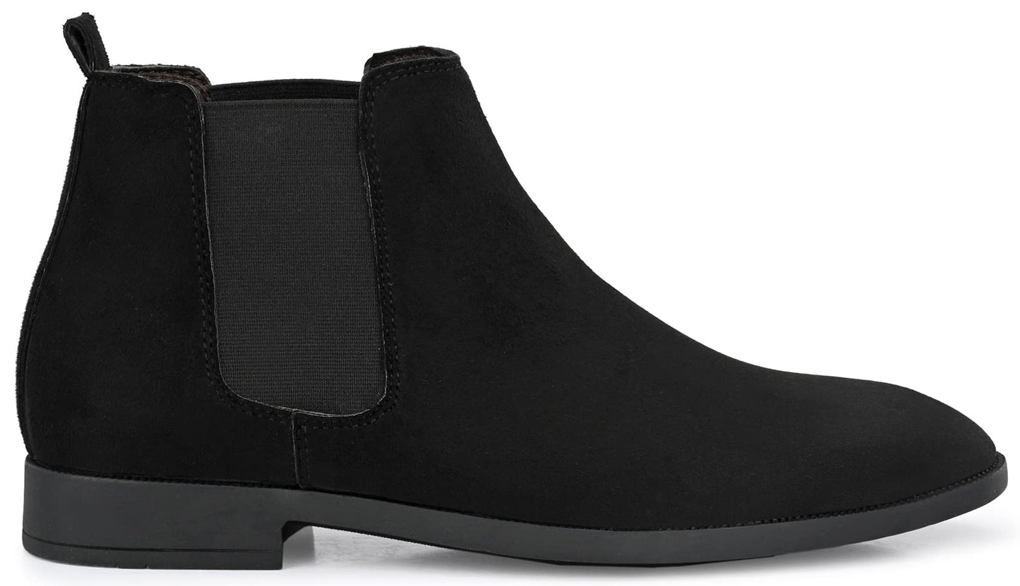 AFROJACK mens Chelsea boot,Black,9 UK